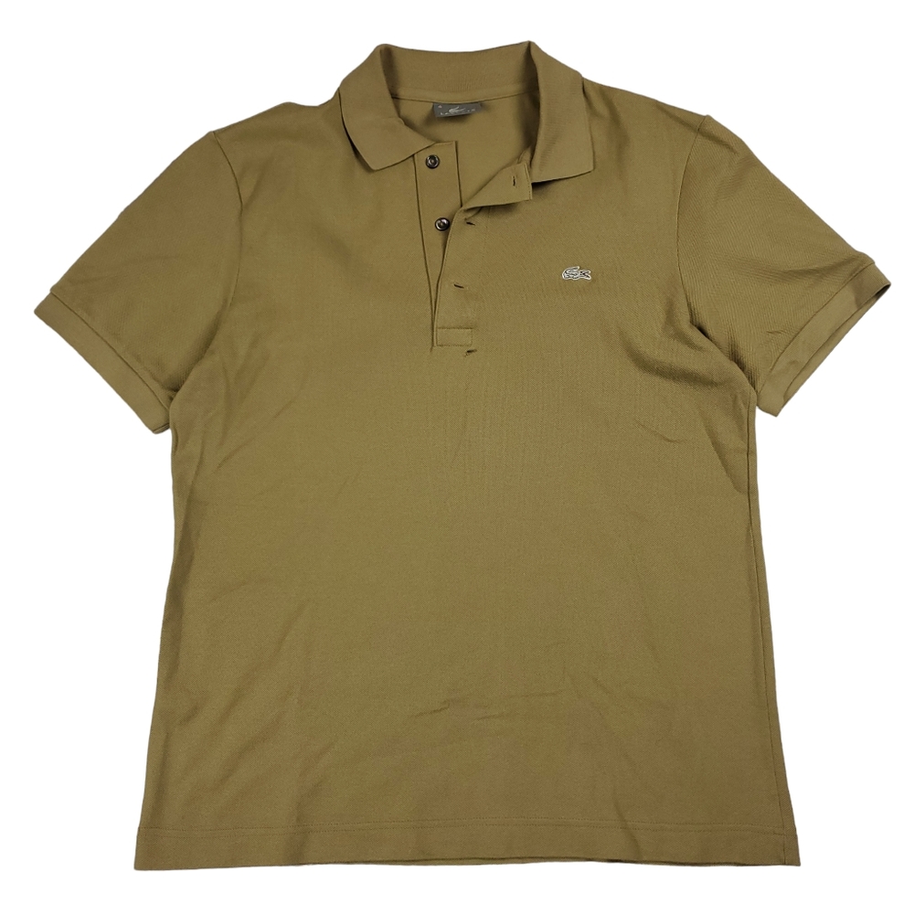 Lacoste Men's Polo Shirt in Tan